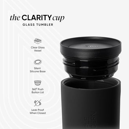 Simple Modern Glass Coffee Mug