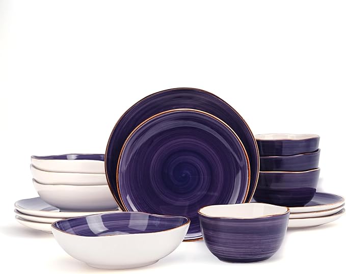Highland 16-Piece Dinnerware Set Service