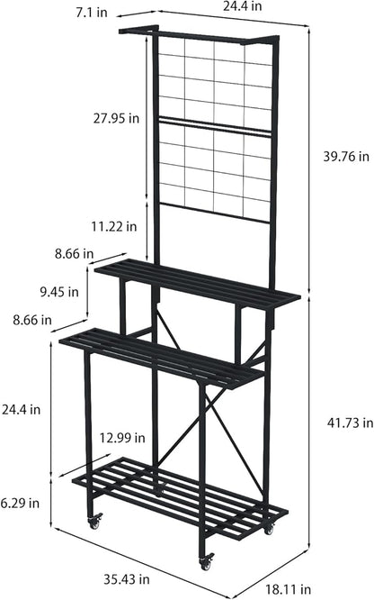 Zhongma 3 Tier Heavy Duty Plant Stand