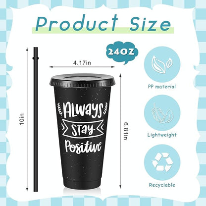 Uiifan 50 Pcs Inspirational Cups Bulk