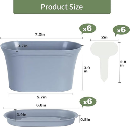 Windowsill Herb Garden Planter