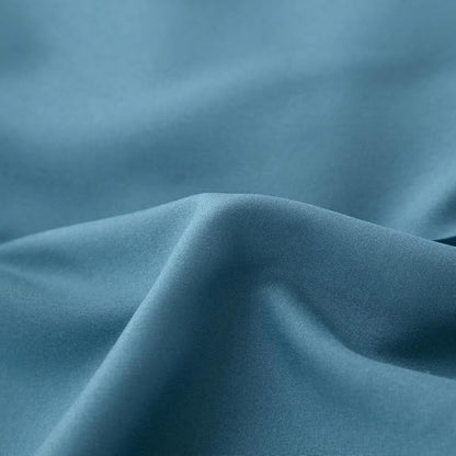 Twin Size Bed Skirt Ruffled Bed Skirts with Split Corners, 18 Inch Drop Dust Ruffle Bed Skirt with Platform, Teal Blue, Twin - 18" Drop