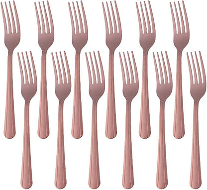12 Pieces Dinner Fork, Stainless Steel Silverware Forks, 7.1 Inches Metal Fork