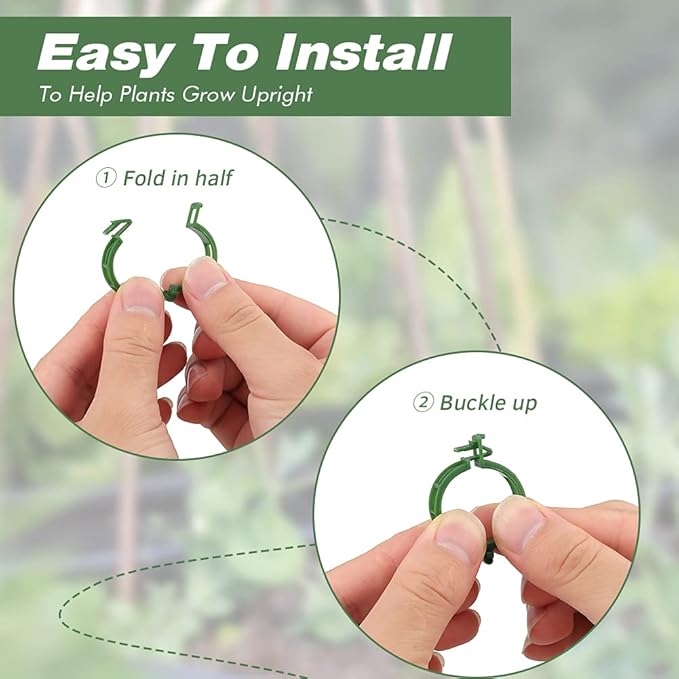 KINGLAKE Plant Support Garden Clips