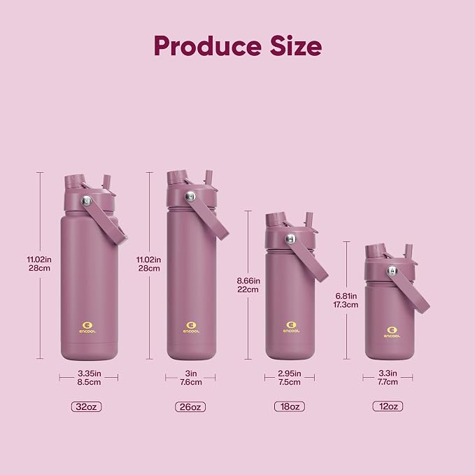 ENCOOL Insulated Water Bottle