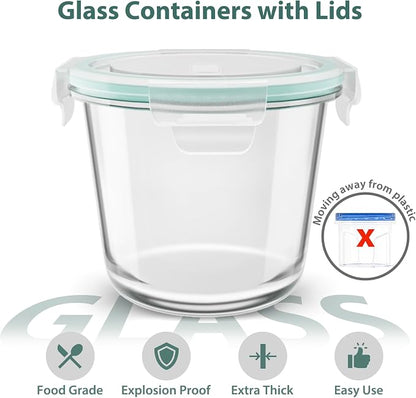 3 Cup/23oz Meal Prep Containers