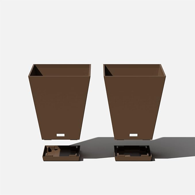 Veradek Nobleton Indoor/Outdoor Wide Square Planter