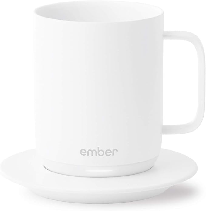 Ember Temperature-Control Smart Mug, 10 Ounce, 1-hr Battery Life