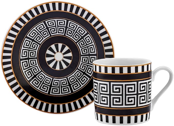 KARACA Helenistic Turkish Small Coffee Cups Set