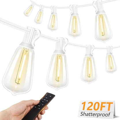 Brightever 120FT LED Outdoor String Lights