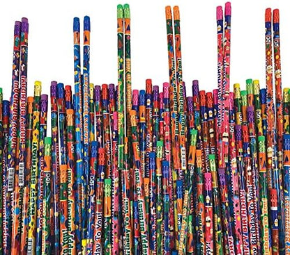 Raymond Geddes Birthday Number 2 Pencils For Kids (Pack of 144)