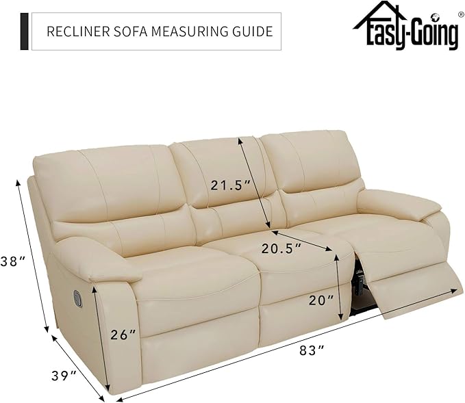 Easy-Going 8 Pieces Recliner Sofa Stretch Sofa Slipcover Sofa Cover Furniture Protector Couch Soft with Elastic Bottom Kids, Spandex Jacquard Fabric Small Checks Olive Green