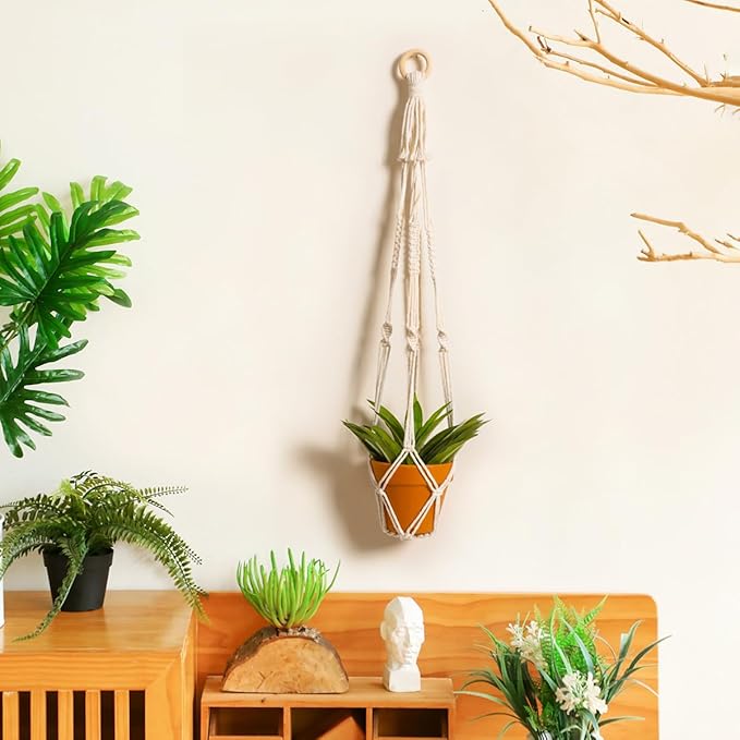 Artilady Plant Hanger Indoor Macrame Hanging Planters