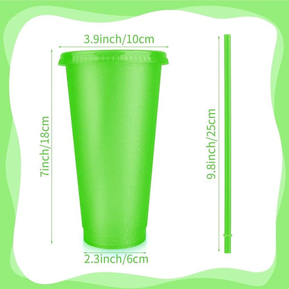 Hxezoc 16-Piece Reusable Cups