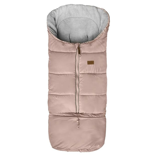 0-5T Length Extension Baby Universal Stroller Footmuff,Waterproof Durable Coral Fleece Stroller Bunting Bag,Stroller Bassinet Winter Blanket Cover Toddler,Pink