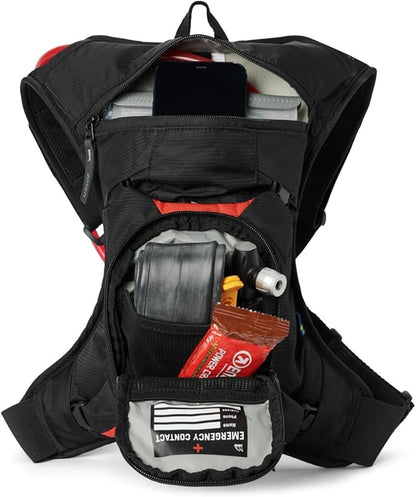 USWE MTB Hydro Hydration Pack with Hydration Bladder - Hydration Backpack for Cycling, Mountain Biking, E-MTB and Gravel Riding, Backpack with Water Bladder