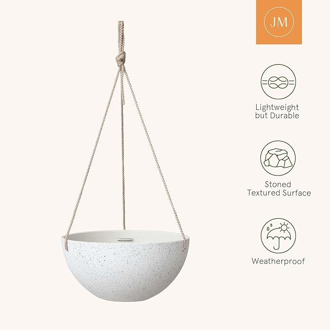 LA Jolie Muse Hanging Planters for Indoor Plants