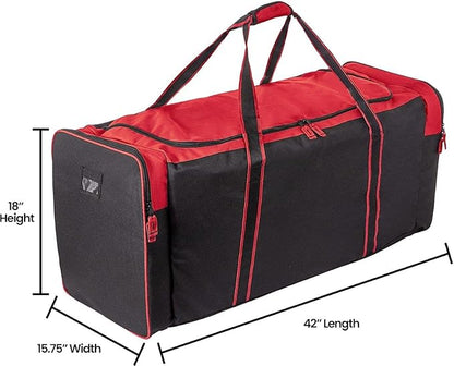Jetstream Heavy Duty Multi Pocket Durable Sports Gym Equipment Travel Duffel Bag
