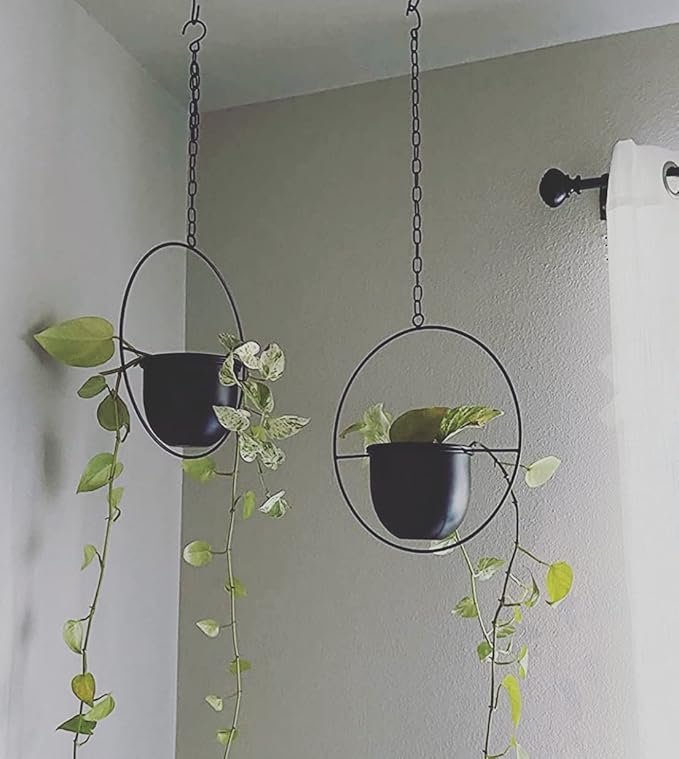 2 Pack Hanging Planters for Indoor Plants