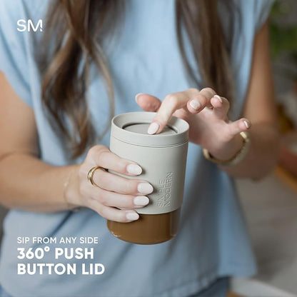 Simple Modern Glass Coffee Mug
