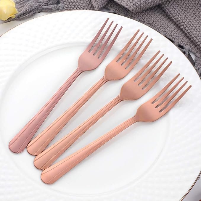 12 Pieces Dinner Fork, Stainless Steel Silverware Forks, 7.1 Inches Metal Fork