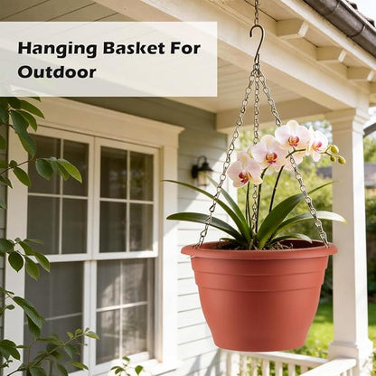 Hanging Planters 10 Inch, Self Watering Hanging Basket