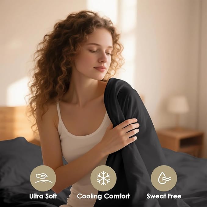 California King Sheet Sets,Hotel Luxury 4 Piece Breathable Cooling Sheet Fits 16" Deep Pocket Mattress, Easy Care Wrinkle Free Bedding Sheet and Pillowcase Bed Sheet Cal King Size,Dark Gray