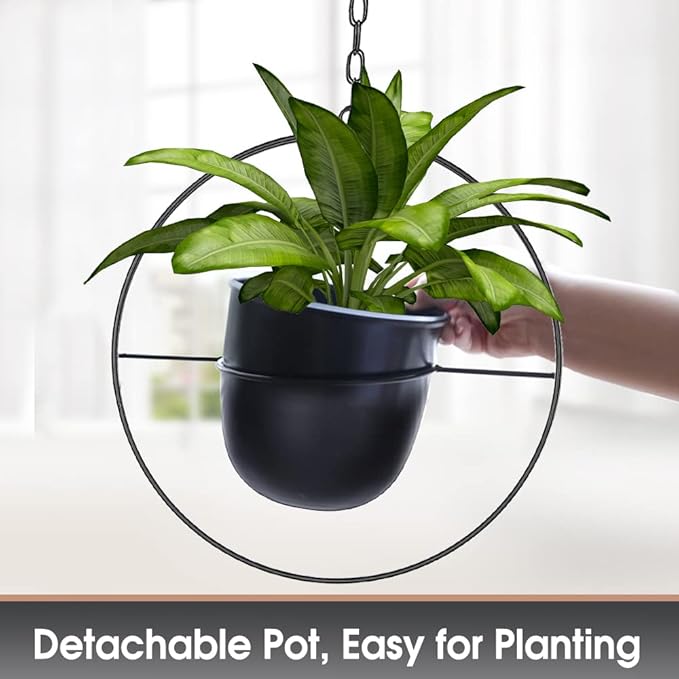 2 Pack Hanging Planters for Indoor Plants