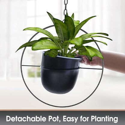 2 Pack Hanging Planters for Indoor Plants
