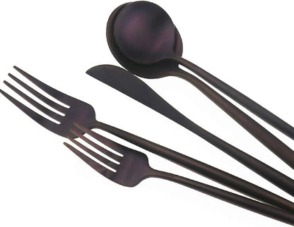 20-Piece 18/10 Stainless Steel Flatware Silverware, Luxury Dinnerware Set