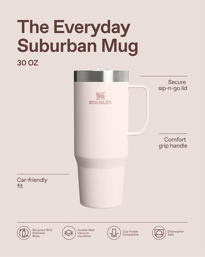 STANLEY The Everyday Suburban Mug | 30 oz | Drink Through Lid | Cup