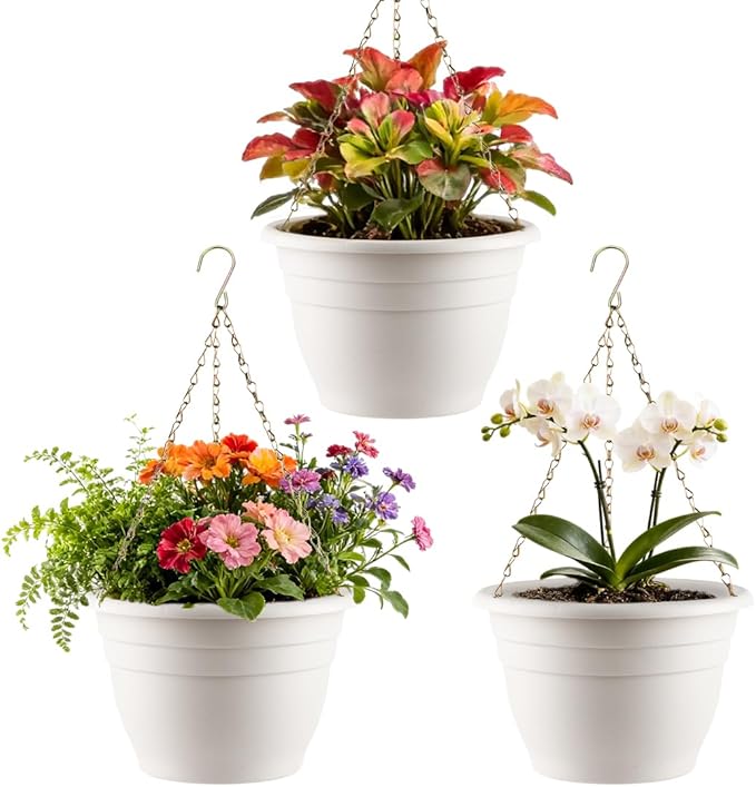 Hanging Planters 11 Inch, Self Watering Hanging Basket