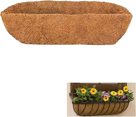 1 Pcs Trough Coco Liner 48 inch Wall Planter Replaceable Coco Liner