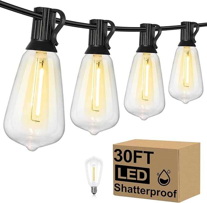 Brightever 30FT LED Outdoor String Light
