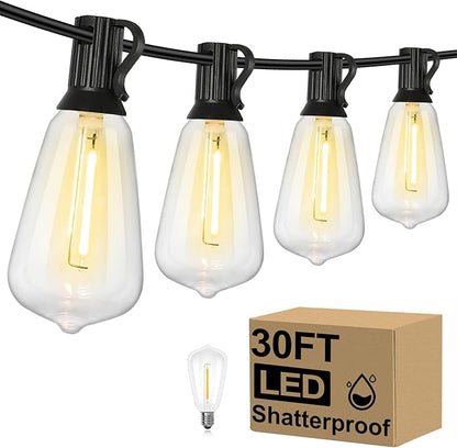 Brightever 30FT LED Outdoor String Light