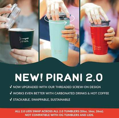 Pirani 16oz Insulated Stackable Tumbler