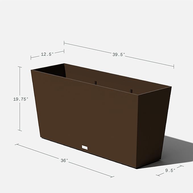 Veradek Pure Series Midori Trough Planter