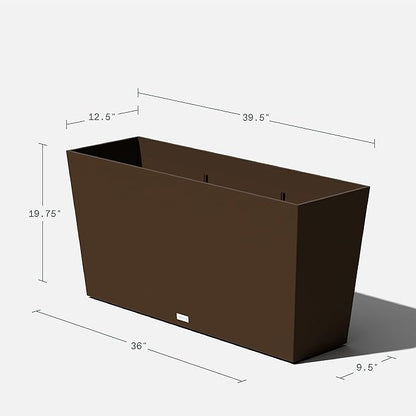 Veradek Pure Series Midori Trough Planter