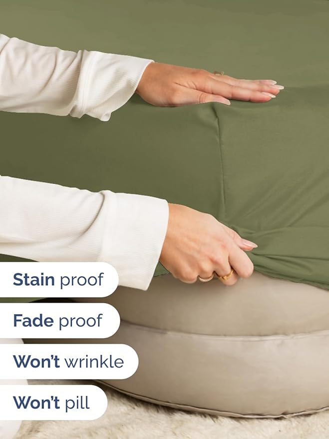 Extra Deep Full Fitted Sheet - Hotel Luxury Single Fitted Sheet Only - Easily Fits 18 inch to 24 inch Mattress - Ultra Soft, Wrinkle & Fade Free w/Extra Deep Pockets - Breathable & Comfy - Sage Green