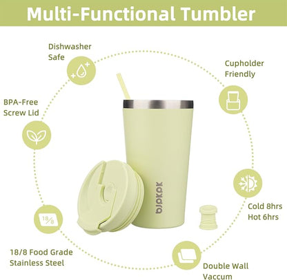 BJPKPK 18 oz Coffee Tumbler