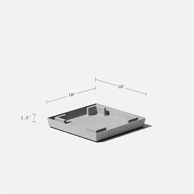 Veradek Nobleton Indoor/Outdoor Wide Square Planter