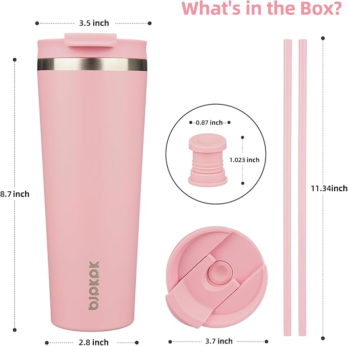 BJPKPK 26 oz Coffee Tumbler