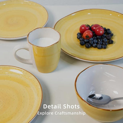 Highland 16-Piece Dinnerware Set Service