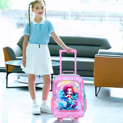 Kids Luggage for Boys Girls, Toddler Rolling Travel Carry on Suitcase with Wheels