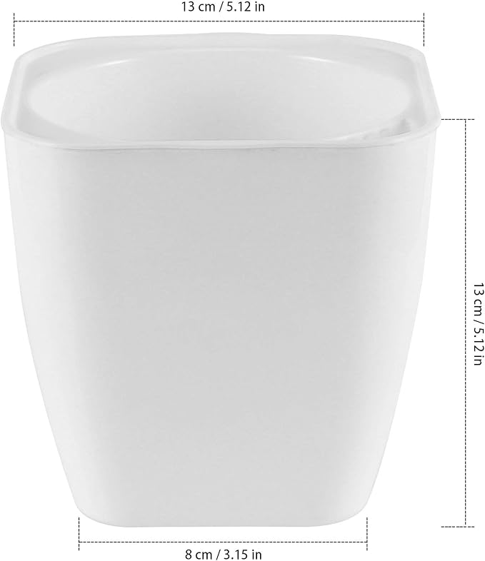 5 Inches Self Watering Planter, 10 Pack Plastic Self Watering Pots