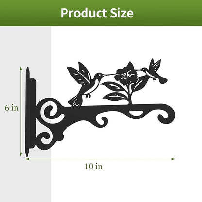 Elegant Bird Pattern Wall Hooks