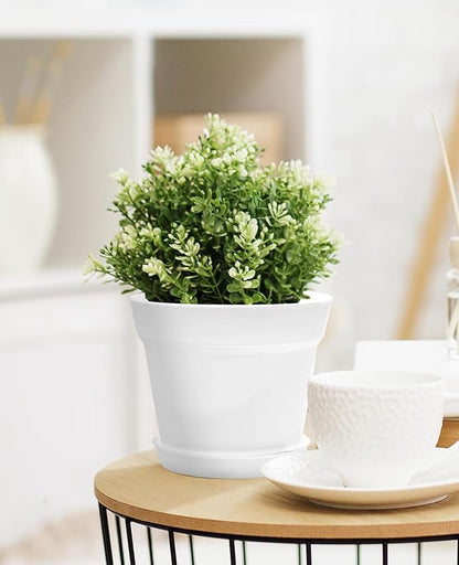 homenote Pots for Plants, Cream White