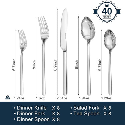 24pc Bone China Dinnerware Set