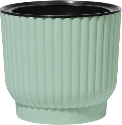 T4U 4.5 Inch Plant Pots Self Watering, 6 Pack African Violet Pots, Small Plant