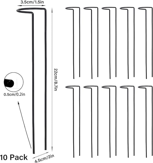 10 Pack Indoor Plant Support for Monstera Trellis Stakes and Stem Holder